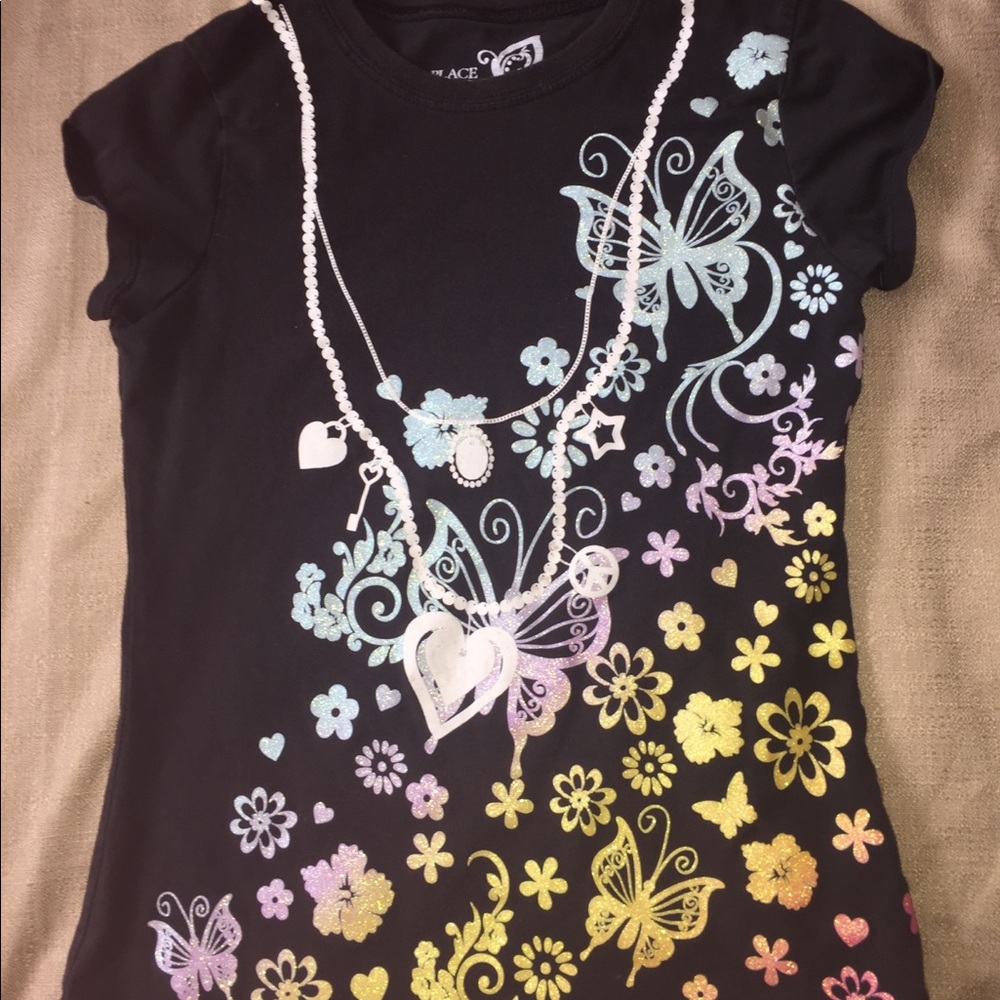 🔥5/$20🔥Children's Place 7/8 girls Tee Shirt